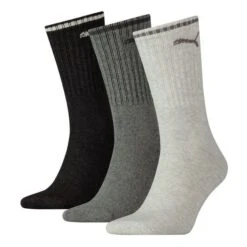 Puma Unisex Herren Damen Socken PUMA SPORT CREW STRIPE - 6er 9er 12er Multipack -Zoe Bekleidungsgeschäft 44276 100000946 003 1a