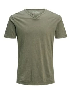 Jack &amp; Jones Herren Rundhals T-Shirt JJESPLIT - Slim Fit -Zoe Bekleidungsgeschäft 44335 12164972dg
