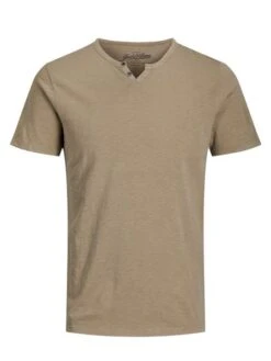 Jack &amp; Jones Herren Rundhals T-Shirt JJESPLIT - Slim Fit -Zoe Bekleidungsgeschäft 44335 jj 3219127 front