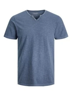 Jack &amp; Jones Herren Rundhals T-Shirt JJESPLIT - Slim Fit -Zoe Bekleidungsgeschäft 44335 jj 4027067 front