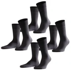 Falke Herren Socken Bristol Pure - 2er 3er 4er Multipack 34 Falke Herren Socken Bristol Pure - 2er 3er 4er Multipack -Zoe Bekleidungsgeschäft 44677 14415 Anthracite Melange 3080 4er