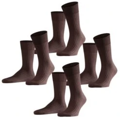 Falke Herren Socken Bristol Pure - 2er 3er 4er Multipack 36 Falke Herren Socken Bristol Pure - 2er 3er 4er Multipack -Zoe Bekleidungsgeschäft 44677 14415 Brown 5930 4er