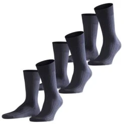 Falke Herren Socken Bristol Pure - 2er 3er 4er Multipack 31 Falke Herren Socken Bristol Pure - 2er 3er 4er Multipack -Zoe Bekleidungsgeschäft 44677 14415 Dark Navy 6370 3er