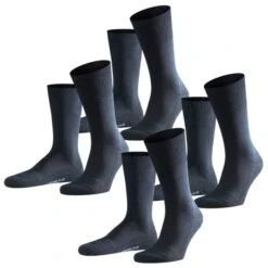 Falke Herren Socken Airport Plus - 2er 3er 4er Multipack 35 Falke Herren Socken Airport Plus - 2er 3er 4er Multipack -Zoe Bekleidungsgeschäft 44689 14403 Dark Navy 6370 4er