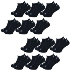 O'Neill Unisex Sneaker Socken - 6er 9er 12er Multipack -Zoe Bekleidungsgeschäft 44728 730003 Black 6969P 12er