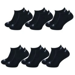 O'Neill Unisex Sneaker Socken - 6er 9er 12er Multipack -Zoe Bekleidungsgeschäft 44728 730003 Black 6969P 6er