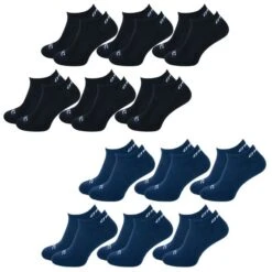 O'Neill Unisex Sneaker Socken - 6er 9er 12er Multipack -Zoe Bekleidungsgeschäft 44728 730003 BlackundMarine 12er