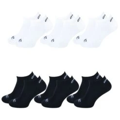 O'Neill Unisex Sneaker Socken - 6er 9er 12er Multipack -Zoe Bekleidungsgeschäft 44728 730003 BlackundWhite 6er