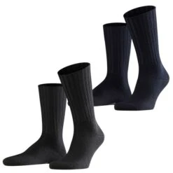 Falke Herren Socken Nelson 2er 3er 4er Multipack -Zoe Bekleidungsgeschäft 44856 14497 BlackundDark Navy 6370 2er