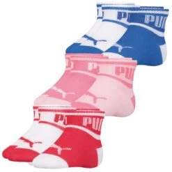 PUMA Baby Socken Wording 6er Pack -Zoe Bekleidungsgeschäft 44972 295002001 Farbmix2