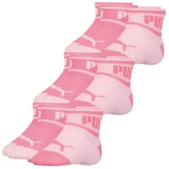 PUMA Baby Socken Wording 6er Pack -Zoe Bekleidungsgeschäft 44972 295002001 Pink 276 6er