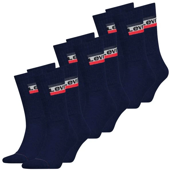 Levis Unisex Sportsocken Regular Cut Sportswear Logo 4er 6er 8er Multipack 9 Levis Unisex Sportsocken Regular Cut Sportswear Logo 4er 6er 8er Multipack – Bild 7