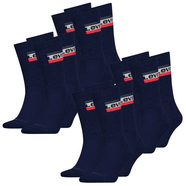 Levis Unisex Sportsocken Regular Cut Sportswear Logo 4er 6er 8er Multipack 14 Levis Unisex Sportsocken Regular Cut Sportswear Logo 4er 6er 8er Multipack – Bild 12