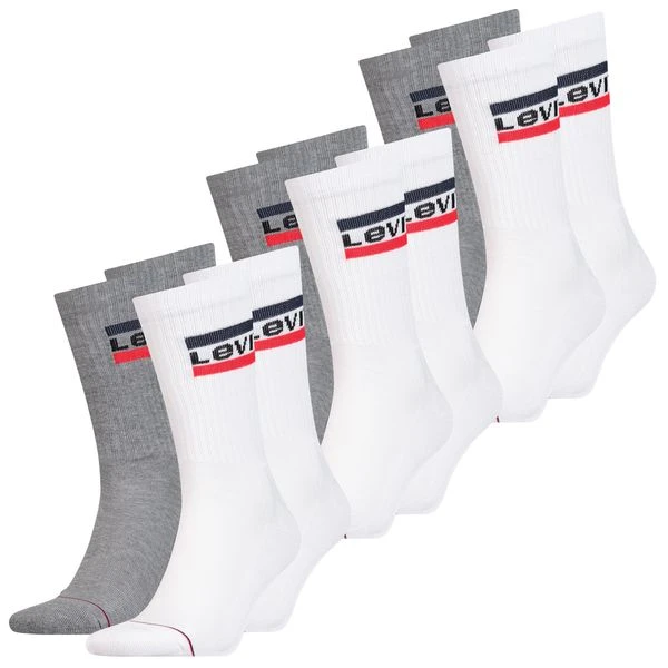 Levis Unisex Sportsocken Regular Cut Sportswear Logo 4er 6er 8er Multipack 11 Levis Unisex Sportsocken Regular Cut Sportswear Logo 4er 6er 8er Multipack – Bild 9