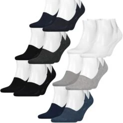 Levis Unisex Footies 168SF Low Rise 4er 6er 8er Multipack