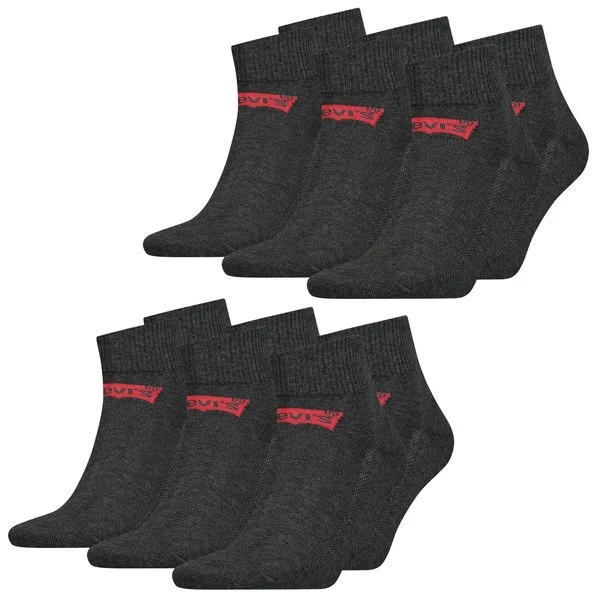 Levis Unisex Quarter Sportsocken Mid Cut Batwing Logo 6er 9er 12er Multipack 7 Levis Unisex Quarter Sportsocken Mid Cut Batwing Logo 6er 9er 12er Multipack – Bild 5