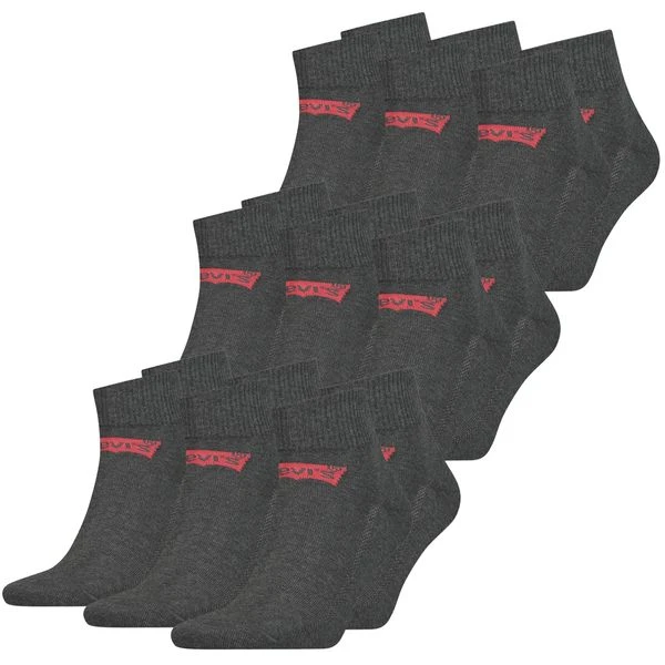 Levis Unisex Quarter Sportsocken Mid Cut Batwing Logo 6er 9er 12er Multipack 18 Levis Unisex Quarter Sportsocken Mid Cut Batwing Logo 6er 9er 12er Multipack – Bild 16