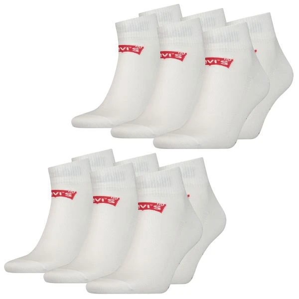 Levis Unisex Quarter Sportsocken Mid Cut Batwing Logo 6er 9er 12er Multipack 9 Levis Unisex Quarter Sportsocken Mid Cut Batwing Logo 6er 9er 12er Multipack – Bild 7