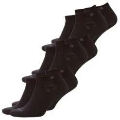 Burlington Herren Sneaker Socken Everyday 4er 6er 8er Multipack -Zoe Bekleidungsgeschäft 45084 21052 Black 3000 6er