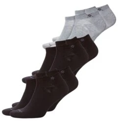 Burlington Herren Sneaker Socken Everyday 4er 6er 8er Multipack -Zoe Bekleidungsgeschäft 45084 21052 BlackundLight Grey 3400 6er