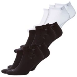 Burlington Herren Sneaker Socken Everyday 4er 6er 8er Multipack -Zoe Bekleidungsgeschäft 45084 21052 BlackundWhite 2000 6er