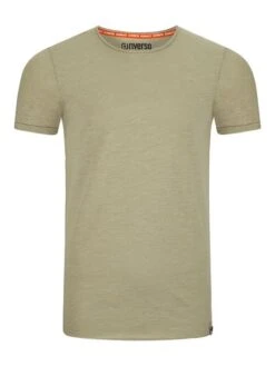 Riverso Herren Basic T-Shirt RIVJonas Regular Fit -Zoe Bekleidungsgeschäft 45158 RIV H16180Z20539ALD middle green12300 front Kopie