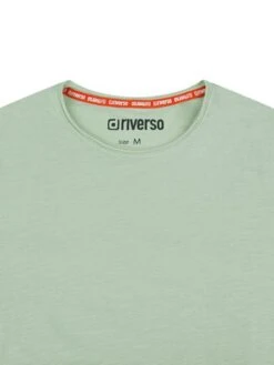Riverso Herren Basic T-Shirt RIVJonas Regular Fit -Zoe Bekleidungsgeschäft 45158 RIVJonas H16180Z20539AJD light green12200 detail