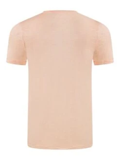 Riverso Herren Basic T-Shirt RIVMatteo Regular Fit -Zoe Bekleidungsgeschäft 45165 RIVMatteo H16410Z20711AJD 11100 Pastel Orange Light Peach back