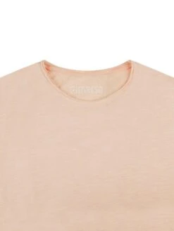 Riverso Herren Basic T-Shirt RIVMatteo Regular Fit -Zoe Bekleidungsgeschäft 45165 RIVMatteo H16410Z20711AJD 11100 Pastel orange detail