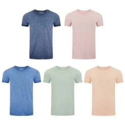 Riverso Herren Basic T-Shirt RIVMatteo Regular Fit
