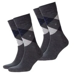 Burlington Herren Socken Edinburgh 2er 3er 4er Multipack -Zoe Bekleidungsgeschäft 45220 21182 Rock Limelight 3194 2er