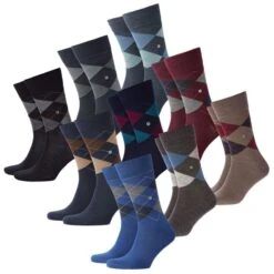 Burlington Herren Socken Edinburgh 2er 3er 4er Multipack