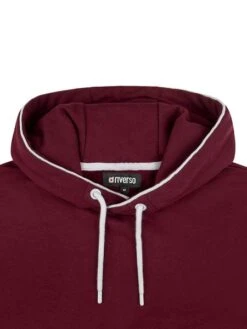 Riverso Herren Kapuzenpullover RIVEnno Regular Fit -Zoe Bekleidungsgeschäft 45888 H10014T21302AJD 15400 port red detail1