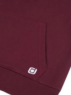 Riverso Herren Kapuzenpullover RIVEnno Regular Fit -Zoe Bekleidungsgeschäft 45888 H10014T21302AJD 15400 port red detail2