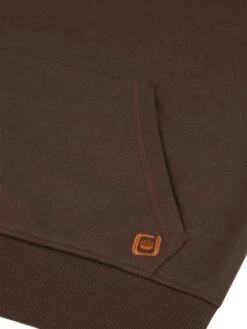 Riverso Herren Kapuzenpullover RIVEnno Regular Fit -Zoe Bekleidungsgeschäft 45888 H10014T21302AJD 21400 dark brown detail2