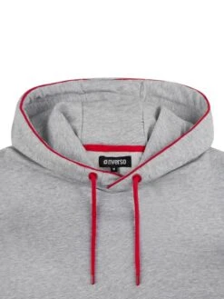 Riverso Herren Kapuzenpullover RIVEnno Regular Fit -Zoe Bekleidungsgeschäft 45888 H10014T21302AJD 23200 grey red1 detail1