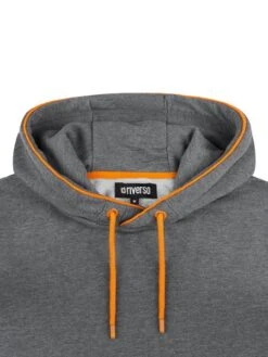 Riverso Herren Kapuzenpullover RIVEnno Regular Fit -Zoe Bekleidungsgeschäft 45888 H10014T21302AJD 23300 grey orange2 detail1