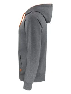 Riverso Herren Kapuzenpullover RIVEnno Regular Fit -Zoe Bekleidungsgeschäft 45888 H10014T21302AJD 23300 grey orange2 side
