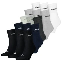 HEAD Unisex Sportsocken Crew 18er Pack