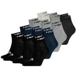 HEAD Unisex Quarter Sportsocken 18er Pack