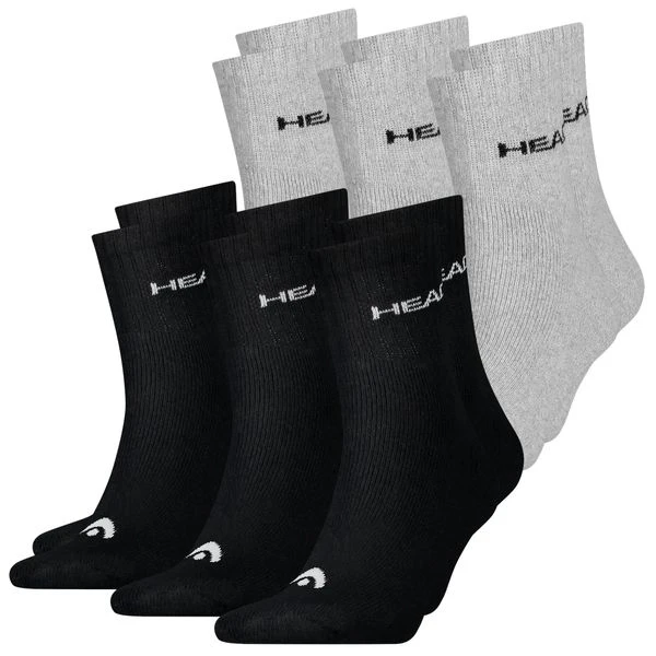 HEAD Unisex Sportsocken Short Crew 6er 9er 12er Multipack 5 HEAD Unisex Sportsocken Short Crew 6er 9er 12er Multipack – Bild 3