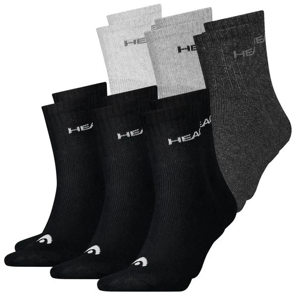HEAD Unisex Sportsocken Short Crew 6er 9er 12er Multipack 6 HEAD Unisex Sportsocken Short Crew 6er 9er 12er Multipack – Bild 4
