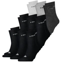 HEAD Unisex Sportsocken Short Crew 6er 9er 12er Multipack 39 HEAD Unisex Sportsocken Short Crew 6er 9er 12er Multipack -Zoe Bekleidungsgeschäft 46036 701213457 BlackundGrey combo 001 9er