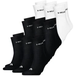 HEAD Unisex Sportsocken Short Crew 6er 9er 12er Multipack 32 HEAD Unisex Sportsocken Short Crew 6er 9er 12er Multipack -Zoe Bekleidungsgeschäft 46036 701213457 BlackundWhite 300 9er