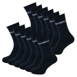O'Neill Unisex Sportsocken 6er 9er 12er Multipack 26 O'Neill Unisex Sportsocken 6er 9er 12er Multipack -Zoe Bekleidungsgeschäft 46038 770003 Anthracite 6868P 6er