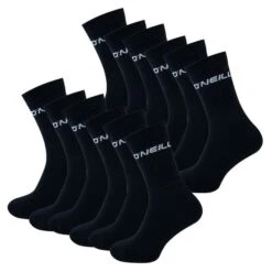 O'Neill Unisex Sportsocken 6er 9er 12er Multipack 23 O'Neill Unisex Sportsocken 6er 9er 12er Multipack -Zoe Bekleidungsgeschäft 46038 770003 Black 6969P 6er