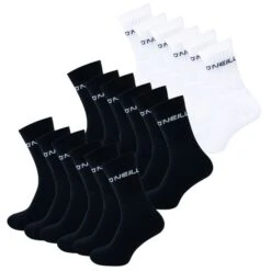 O'Neill Unisex Sportsocken 6er 9er 12er Multipack 34 O'Neill Unisex Sportsocken 6er 9er 12er Multipack -Zoe Bekleidungsgeschäft 46038 770003 BlackundWhite 1010P 9er