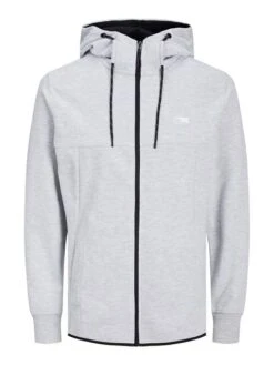 Jack &amp; Jones Herren Zip Hoodie Kapuzenpullover JCOAIR SWEAT ZIP - Regular Fit -Zoe Bekleidungsgeschäft 46122 jj 3826523 front