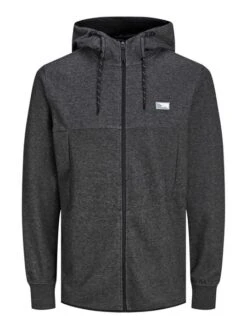 Jack & Jones Herren Zip Hoodie Kapuzenpullover JCOAIR SWEAT ZIP - Regular Fit