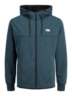 Jack &amp; Jones Herren Zip Hoodie Kapuzenpullover JCOAIR SWEAT ZIP - Regular Fit -Zoe Bekleidungsgeschäft 46122 jj 3936828 front